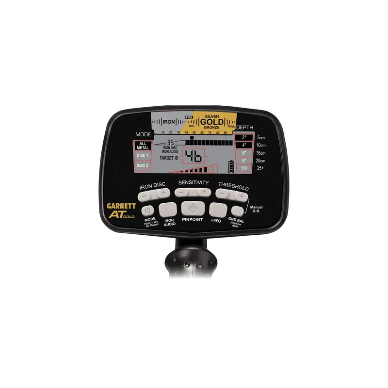 GARRETT AT Gold 5x8 Metal Detector